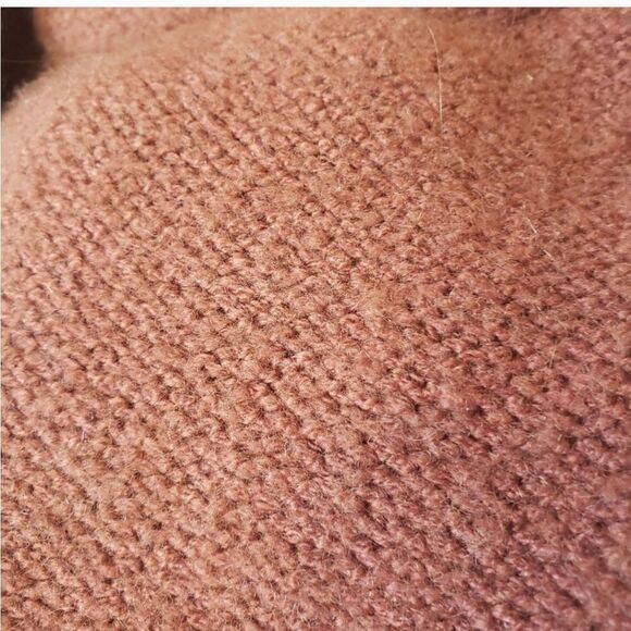 MAX STUDIO Hooded Open Front Long Vest Sweater Medium - Picture 3 of 6